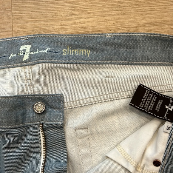 Men 7 for all mankind slimmy jeans - Picture 3 of 4